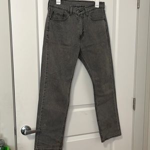 Levi 505 dark gray